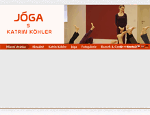 Tablet Screenshot of jogakatrinkohler.cz